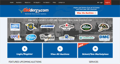 Desktop Screenshot of biddergy.com